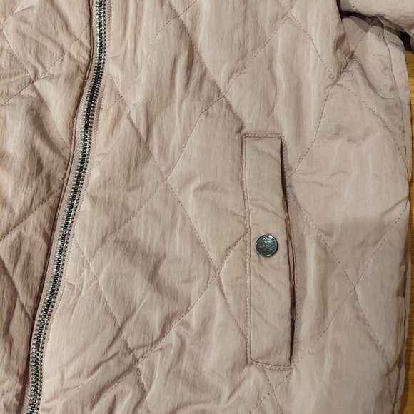 PRE-LOVED Nine West Mauve Puffer Jacket (Size: M) - Picture 4 of 5